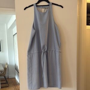 Joie Blue Halter Sundress Casual Midi